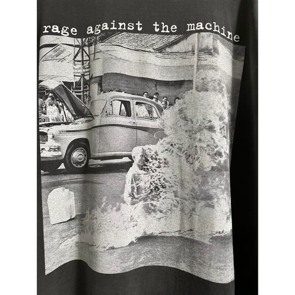 Rage Against the Machine Vintage Reprint Brockum Tag Single Stitch T-shirt - Picture 3 of 5